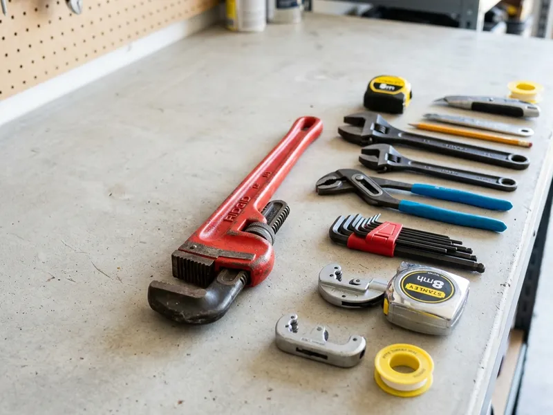 Professional plumbers in Wortham, MO equipped with top-tier tools for residential and commercial plumbing services.